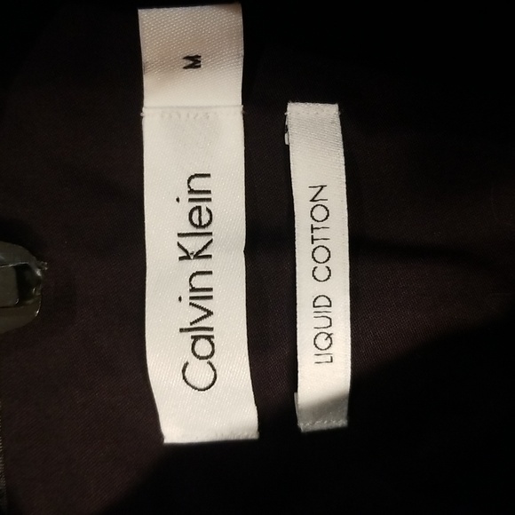 Calvin Klein Mens Dress Shirt Size Medium - Picture 4 of 7